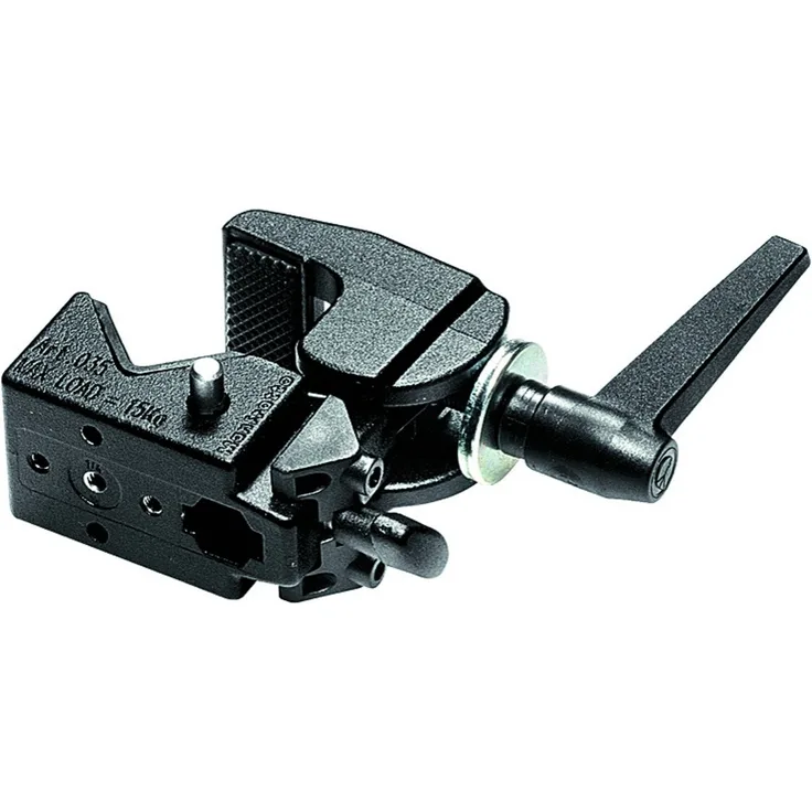Manfrotto 035 Superclamp Universal Befestigungs-Mechanismus (Aluminium) schwarz