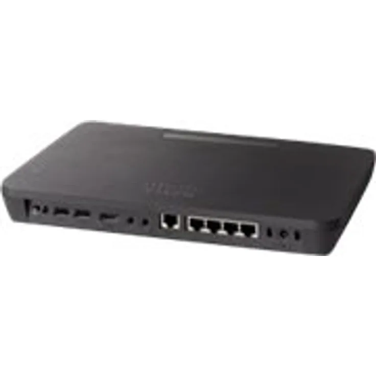 Cisco Edge 300 Series - Router - 4-Port-Switch - wandmontierbar