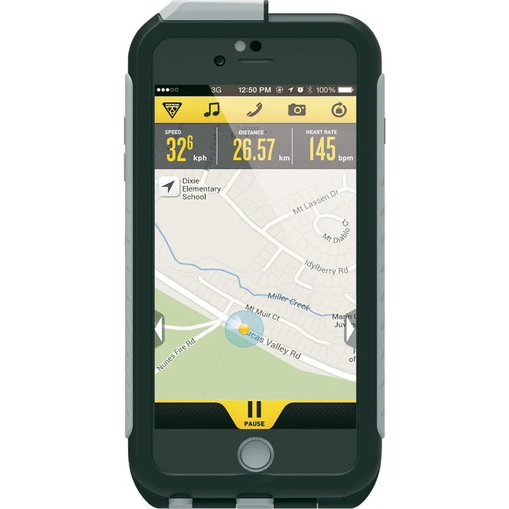 TOPEAK wetterfeste Schutzhülle f. iPhone 6 Plus oH, TRK-TT9848BG