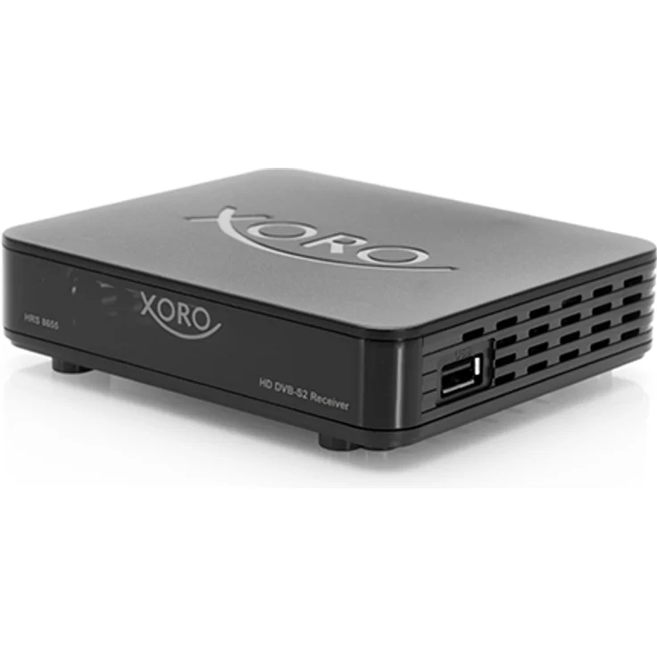 Xoro HRS 8655 HD Receiver für digitales Satellitenfernsehen DVB-S2, Schwarz – Bild 2