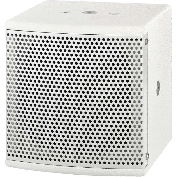 MONACOR PAB-305-WS Miniatur-PA-Lautsprecherbox, 100 W, 8 Ohm weiß