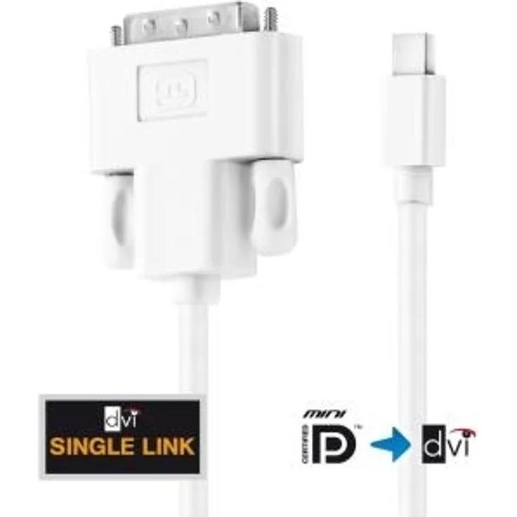 Purelink iSeries - Videokabel - Single Link - DVI-D (M) bis Mini DisplayPort (M) - 1,5 m (IS1300-015)