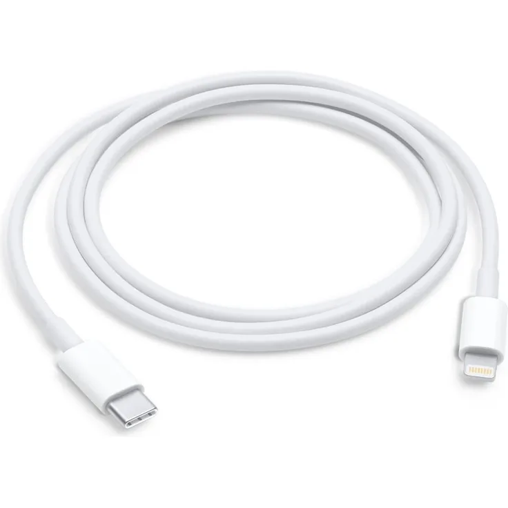 Apple MX0K2ZM/A USB‑C auf Lightning Kabel, 1 m, Ladekabel/Datenkabel, weiß