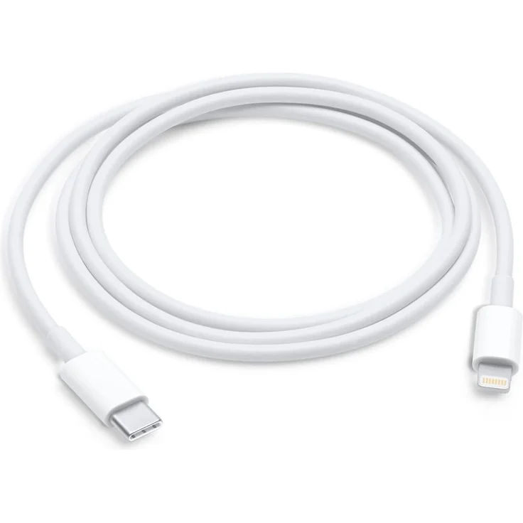 Apple MX0K2ZM/A USB‑C auf Lightning Kabel, 1 m, Ladekabel/Datenkabel, weiß – Bild 1