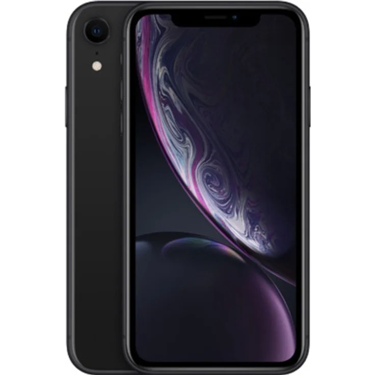 Apple iPhone XR Smartphone 15,49cm (6,1 Zoll) LCD-Display, 128GB interner Speicher, 3GB RAM, iOS 12, Schwarz – Bild 2
