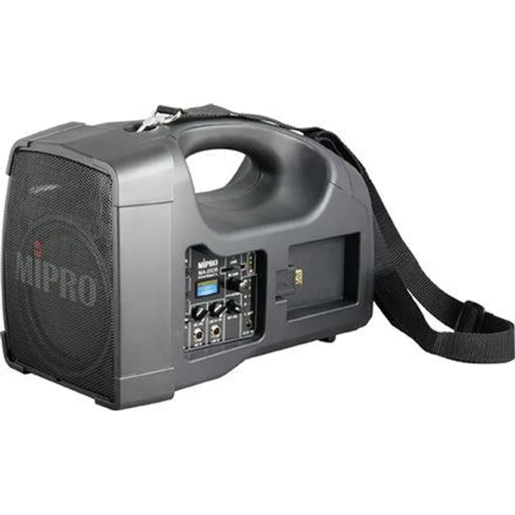 Mipro MA-202B Tragbares Lautsprechersystem, Max. 56 Watt, RMS 40 Lautsprecher-Sets