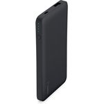 Belkin Pocket Power Bank 5000 mAh Externer Akku (zertifizierte Sicherheit, für iPhone 11, 11 Pro-Pro Max, X, XS, XS Max, XR, SE, 8 , 8+, 7, iPad, Samsung Galaxy S10, S10+, S10e) schwarz