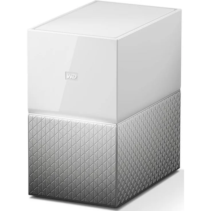 WD My Cloud Home Duo 4 TB Persönlicher Cloudspeicher - externe Festplatte 2-Bay - WLAN, USB 3.0. Backup, Videostreaming - WDBMUT0040JWT-EESN