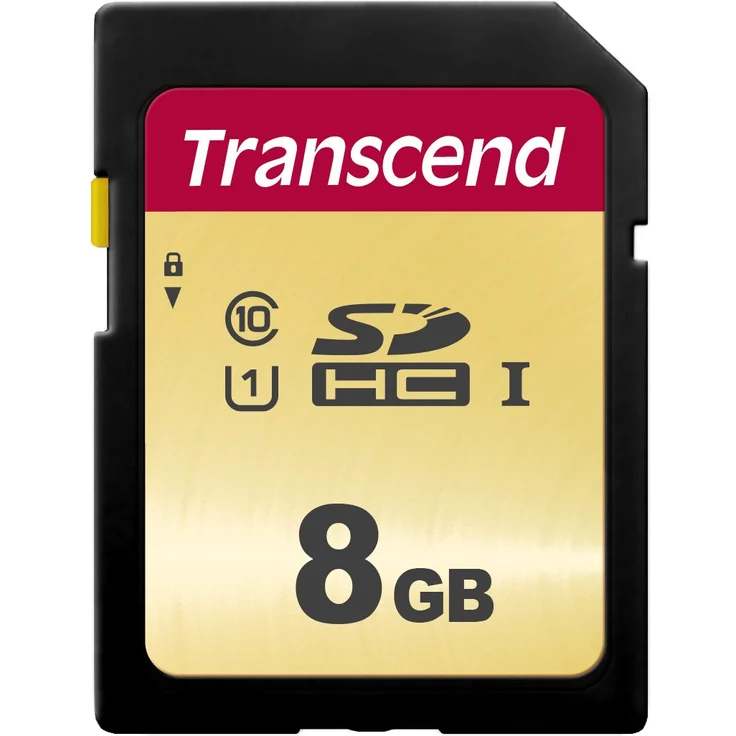 Transcend 8GB SDXC-SDHC 500S Speicherkarte TS8GSDC500S - bis zu 95 MBs lesen und 65 MBs schreiben – Bild 1