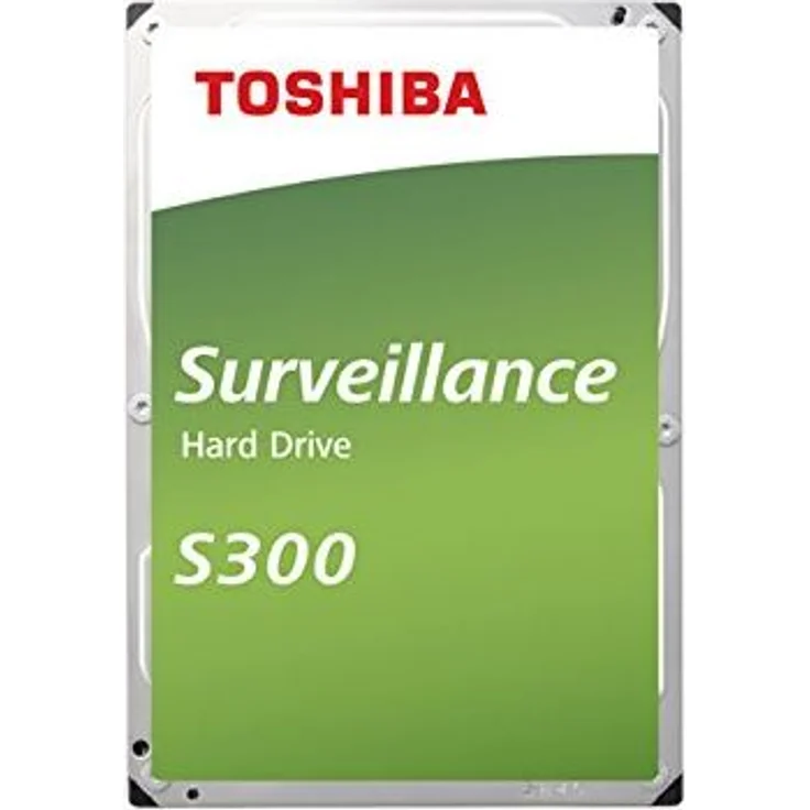 Toshiba S300 Surveillance - Festplatte - 8 TB - intern - 3.5 Zoll (8.9 cm) - SATA 6Gb/s - 7200 rpm - Puffer: 256 MB (HDWT380UZSVA) – Bild 1