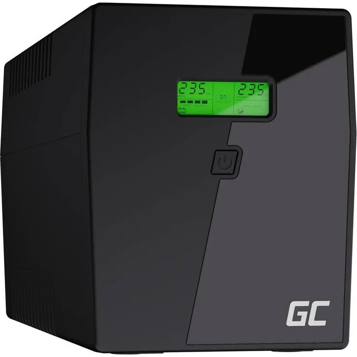 GREEN LL UPS-USV (2000VA-1200W, 4x Schuko, AVR, LCD)