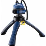 Mantona kaleido Gaia leichtes Mini Tisch und Handstativ (geeignet für Spiegelreflex, Digitalkameras und Camcorder) ocean blue