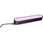 Philips Hue White and Color Ambiance Play Lightbar, dimmbar, bis zu 16 Millionen Farben, steuerbar via App, kompatibel mit Amazon Alexa, schwarz