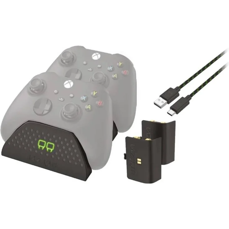 VENOM Xbox Series X Dual Docking Station + 2 Batterien – Bild 1