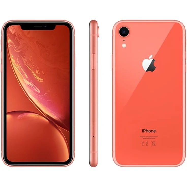 Apple iPhone XR Smartphone 15,49cm (6,1 Zoll) LCD-Display, 128GB interner Speicher, 3GB RAM, iOS 12, Koralle – Bild 3