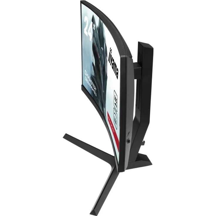 iiyama G-Master GB2466HSU-B1 Red Eagle - 23,6 Zoll, Full HD (1920 x 1080), VA-Panel, 165Hz, 1ms, 250cd/m² (GB2466HSU-B1) – Bild 5