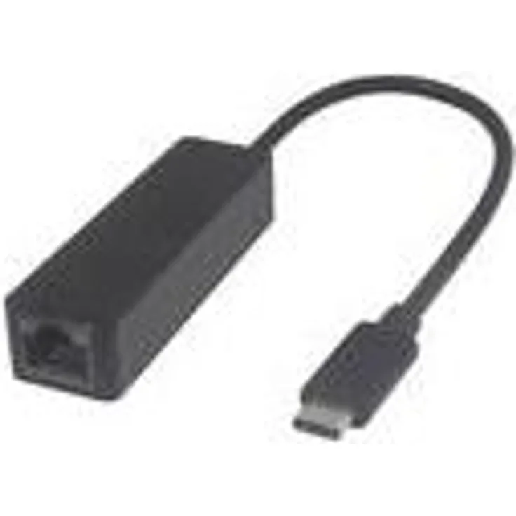 MicroConnect - Netzwerkadapter - USB Type-C - Gigabit Ethernet x 1 - Schwarz (USB 3.1CETHB)