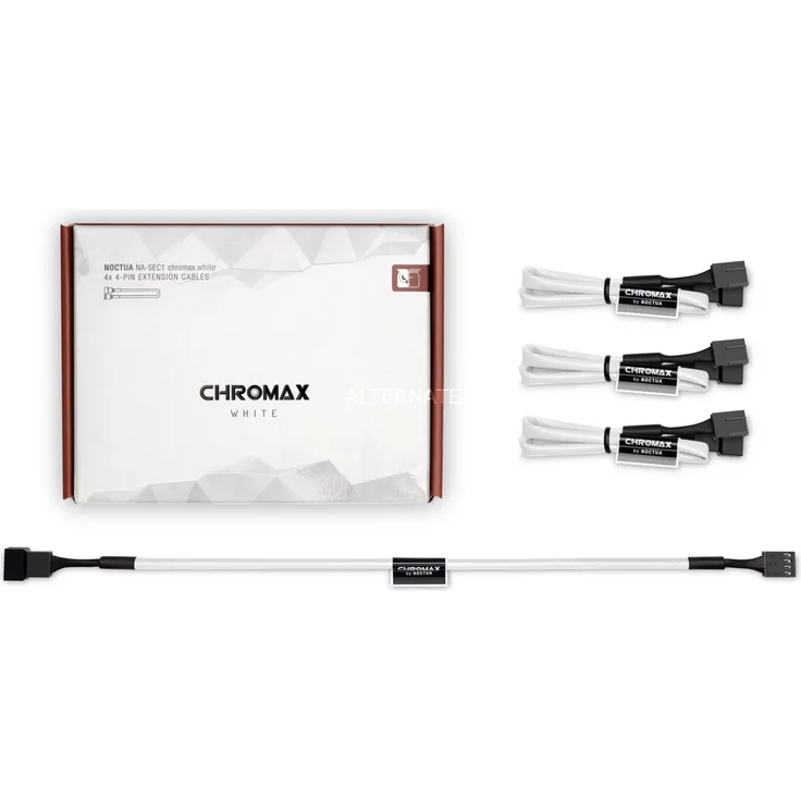 Noctua NA-SEC1 chromax white Kabel, weiß