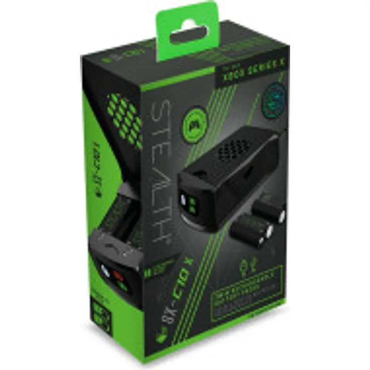 STEALTH SX-C10X Ladestation inkl. Twin Batterien Pack für Series XS Controller