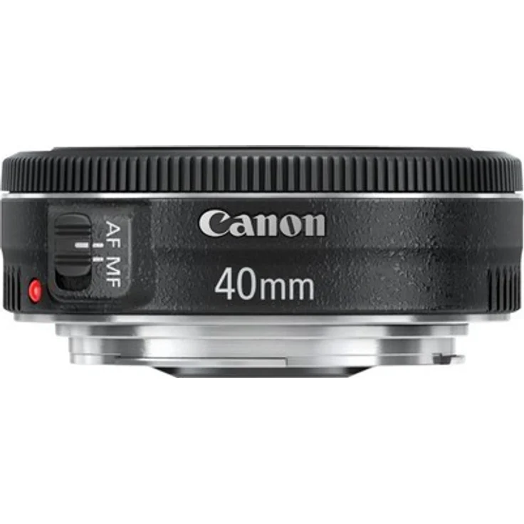 Canon Pancake Objektiv EF 40mm F2.8 STM für EOS (Festbrennweite, 52mm Filtergewinde, Autofokus) schwarz – Bild 2