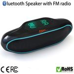 ifoxcreations iFox IFS309 - Bluetooth-Lautsprecher mit FM-Radio-Tuner, AUX & USB-Anschluss, Freisprechfunktion - Kompatibel mit SD & NFC - Für iPhone, iPad, Android-Geräte oder Computer - Toller Bass