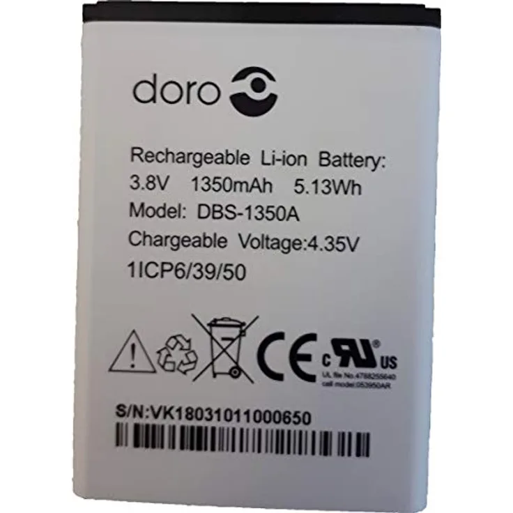 Doro Ersatzakku passend für 7060 (380248)