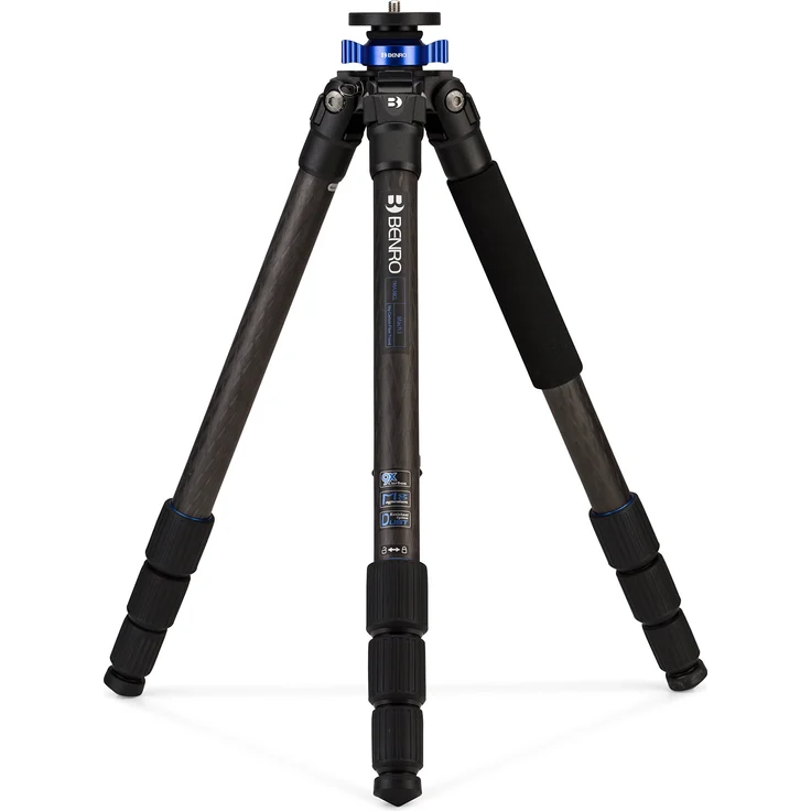 Benro TMA38CL Mach3 9 X CF Series 3 Lang Tripod, 4 Abschnitt, Twist Lock (Schwarz) – Bild 1