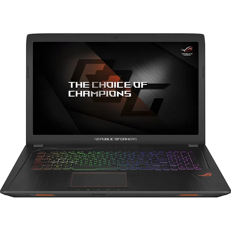 Asus ROG Strix GL753VD-GC061T - Gaming-Laptop 17,3 Zoll (43,9 cm) Full HD, Intel Core i7-7700HQ, 8GB RAM, 128GB SSD + 1TB HDD, NVIDIA GeForce GTX 1050, Windows 10 Home 64-bit (90NB0DM2-M00850) - Preisvergleich