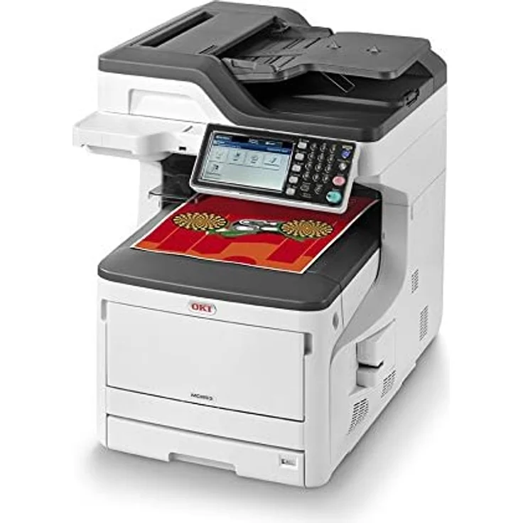 OKI MC853dn (4-in-1) Multifunktionsdrucker - (LED) Farbe, Druckgeschwindigkeit: 13 s/w, 13 Farbe, Auflösung: 1200 x 1200, LAN, WLAN a/ (45850404) – Bild 4