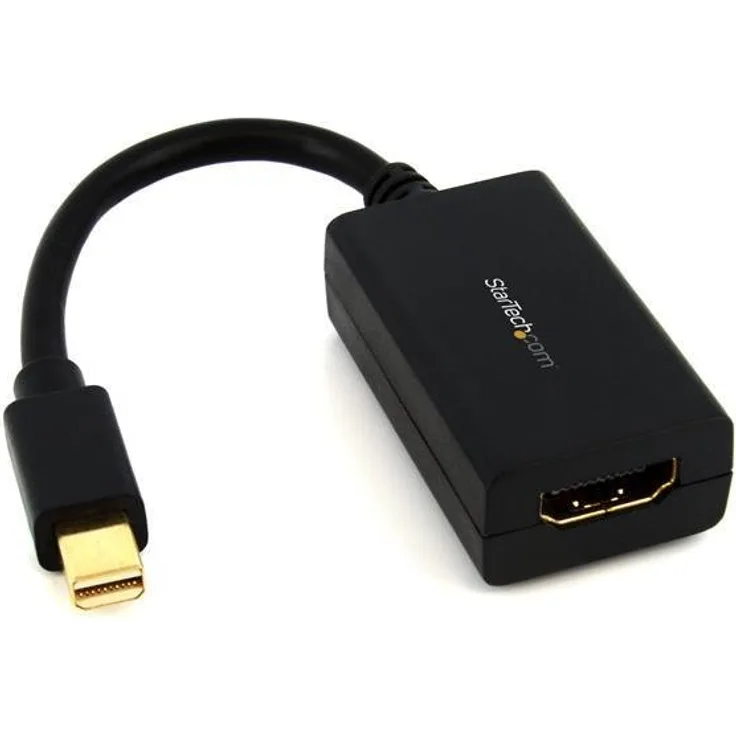 StarTech.com Mini DisplayPort auf HDMI Adapter / Konverter (Stecker/Buchse) - 1920x1200 - Video- / Audio-Adapter - DisplayPort / HDMI - Mini DisplayPort (M) - HDMI, 19-polig (W) (MDP2HDMI)