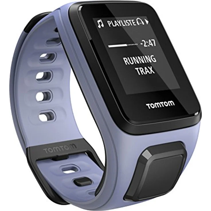 TomTom Spark Music GPS Fitness-Tracker Unisex, S, Violett – Bild 2