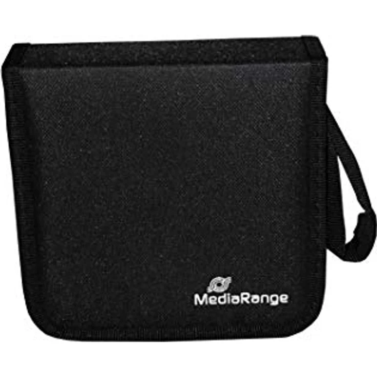 CD-Wallet MediaRange für 24 CD-DVDs schwarz Retail – Bild 1