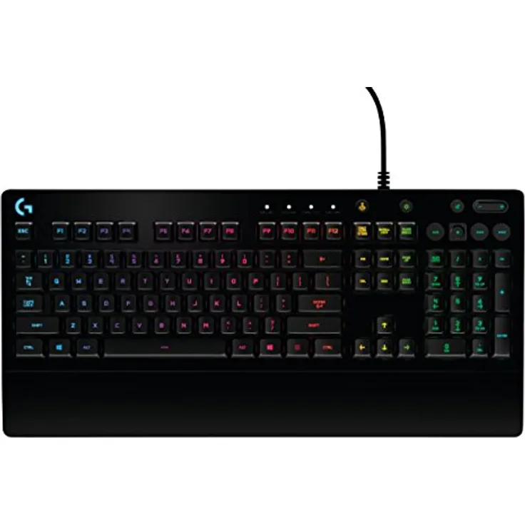 Logitech Prodigy G213 - Tastatur - hintergrundbeleuchtet - USB - USA International QWERTY (920-008085)