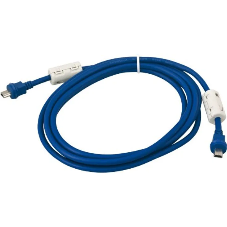 Mobotix MX-Flex-Opt-CBL-1 - Kamerakabel (1 m, Blau, Male Connector-Male Connector, Mini USB)