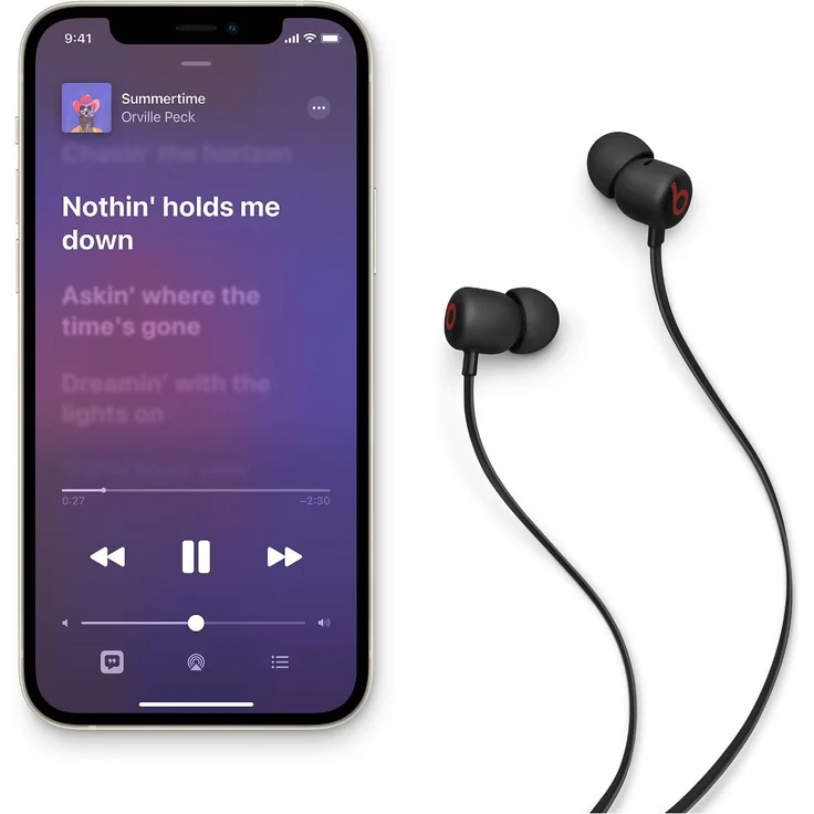 Beats Flex Beats Black In-Ear Kopfhörer mit Bluetooth, Mikrofon, geeignet für Sport, schwarz – Bild 4