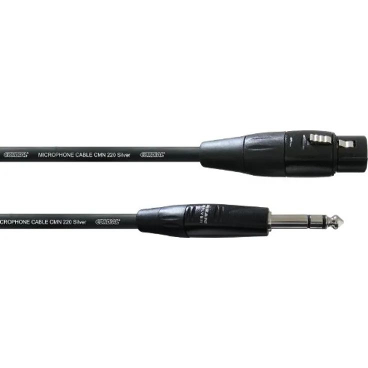 CORDIAL XLR-Audiokabel Buchse-Stereo-Buchse 60 cm