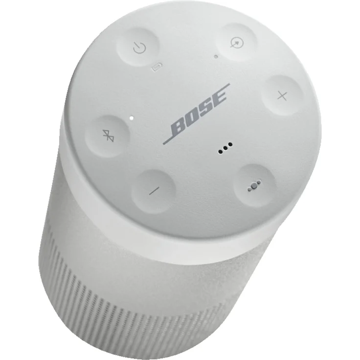 Bose SoundLink Revolve, tragbarer Bluetooth - Lautsprecher (mit kabellosem 360°-Surround-Sound), Silber – Bild 3