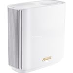 Asus ZenWiFi AX (XT8) Router (Ai Mesh WLAN System, WiFi 6 AX6600, Tri-Band, 3x Gigabit LAN, 2.5G WAN, AiProtection, USB 3.0, 160 MHz) weiß