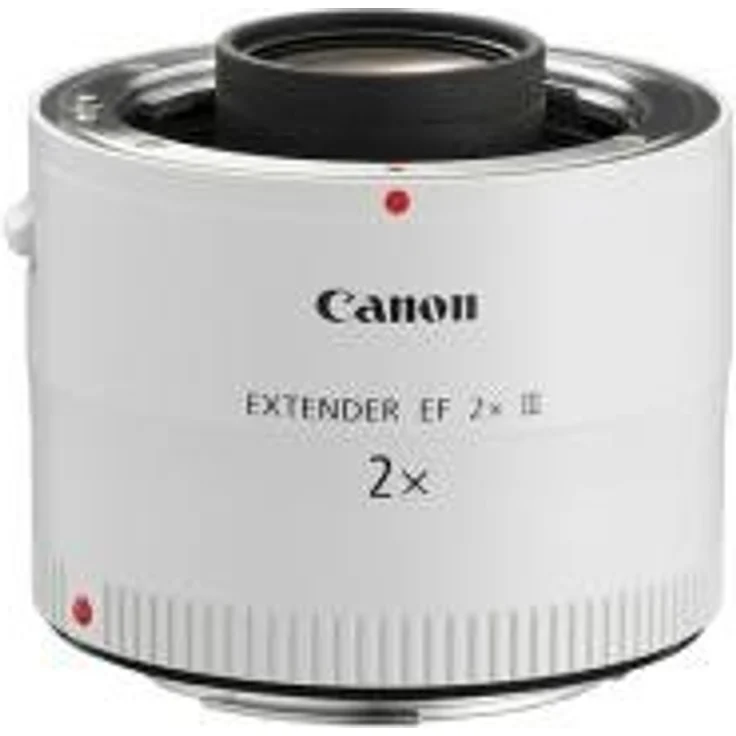 Canon Objektiv Extender EF 2x III (Verlängerung Objektiv-Brennweite, optimierte Autofokusleistung) schwarz – Bild 1