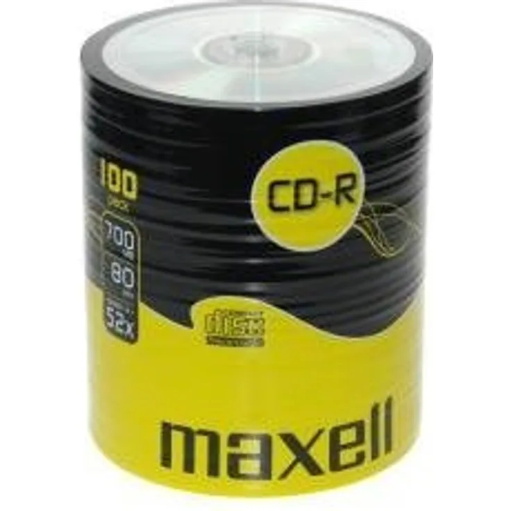 Maxell Eco-Pack CD-R Rohlinge (80Min, 700MB, 52x Speed, 100-er Pack) - Preisvergleich