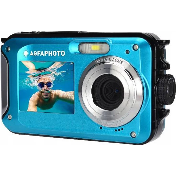 AgfaPhoto Realishot WP8000 Unterwasser-Digitalkamera blau – Bild 1