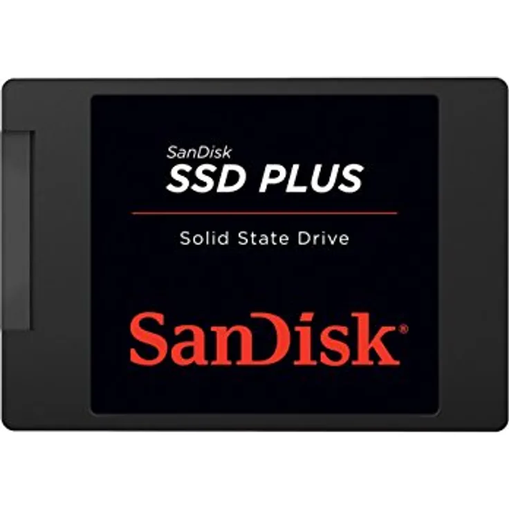 SanDisk SSD PLUS - Solid-State-Disk - 2 TB - intern - 2.5 Zoll (6.4 cm) - SATA 6Gb/s (SDSSDA-2T00-G26)