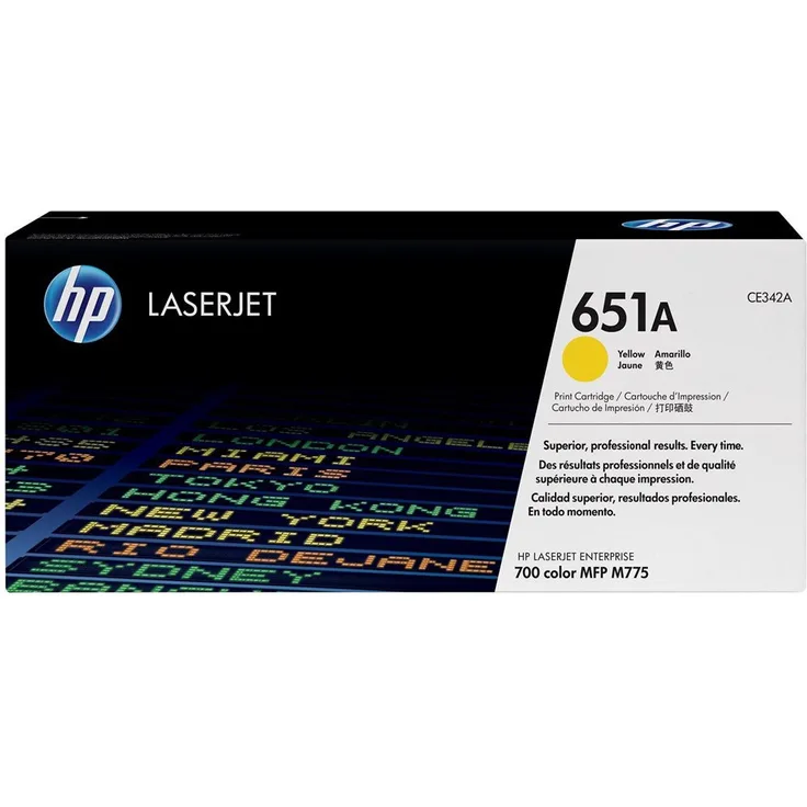 Hewlett-Packard HP 651A gelb (CE342A) (CE342A)