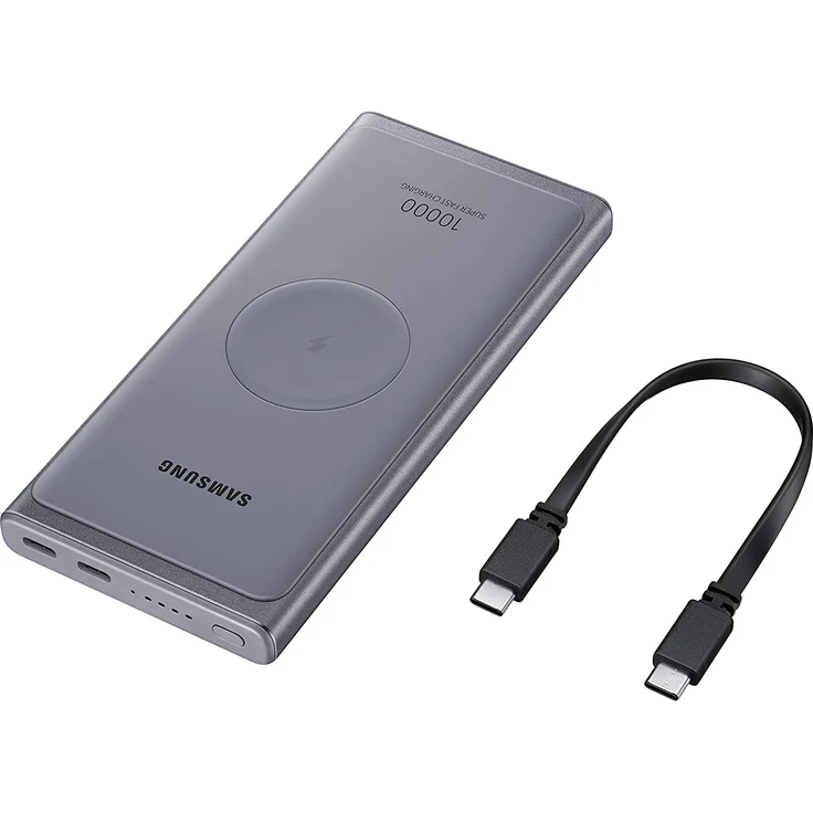 Samsung EB-U3300 Induktive Powerbank (Type-C), geeignet für Smartphones/Tablets/Kameras/MP3-Player, 10000 mAh, grau – Bild 5