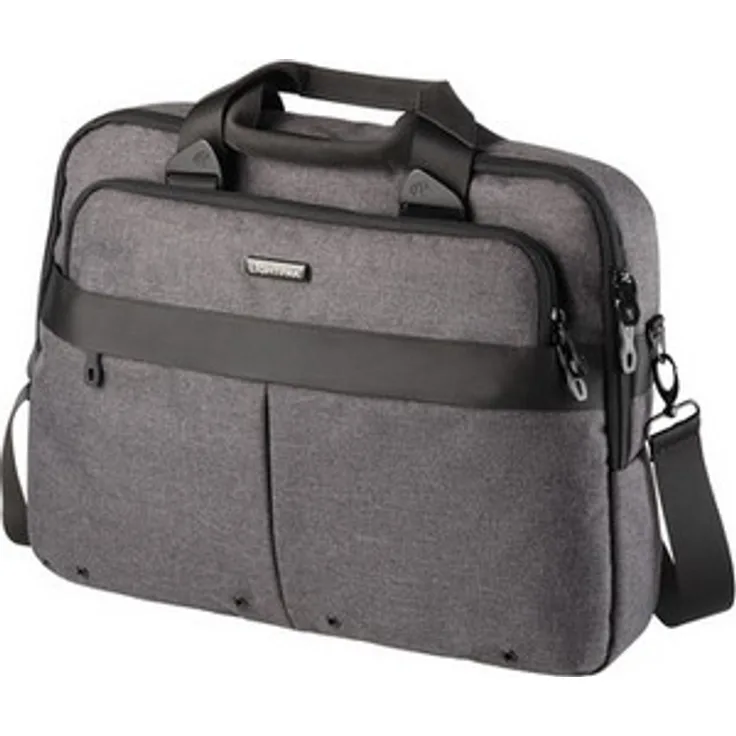 Lightpak Laptoptasche Wookie Umhängetasche, 40 cm, 7 L, Grau