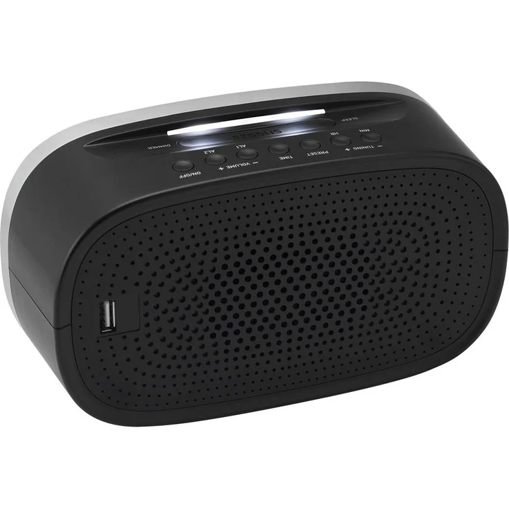 Grundig Sonoclock 3500 BT Radiowecker mit Bluetooth, LED-Display, schwarz – Bild 2
