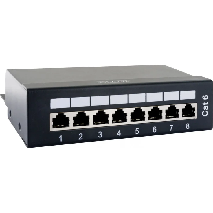 Schwaiger 8-Port Patchpanel – Bild 1