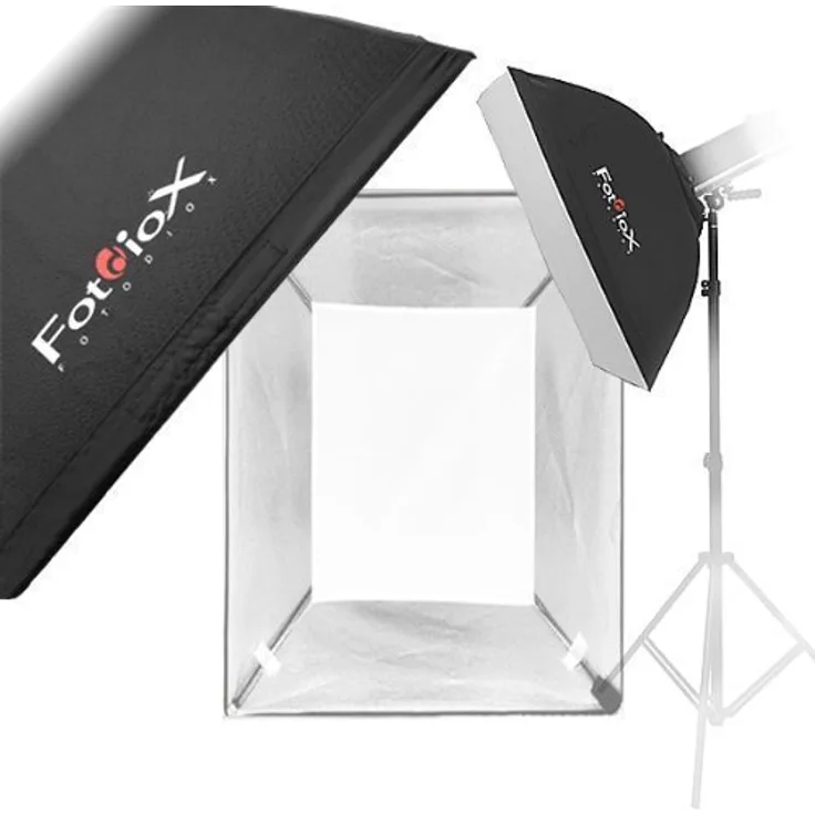 Fotodiox Flash-2436-Pk 24x36 Lichtwanne Softbox mit Weiche Diffusor-Speedring Klammer für Pentax