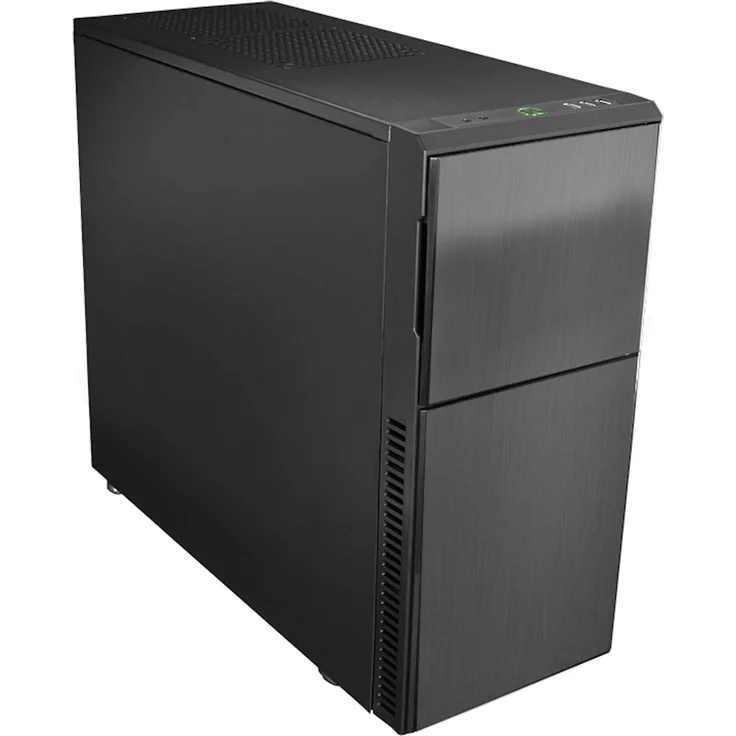 Nanoxia Deep Silence 3, Schallgedämmter ATX Midi Tower, 3x 120 mm Deep Silence Lüfter, 2x USB 3.0, 1x USB 2.0, anthrazit – Bild 3