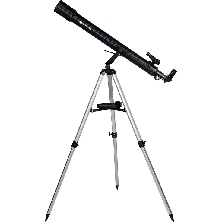 Bresser Refraktor Einsteiger Teleskop Sirius 70-900 AZ für Jung und Alt mit Smartphone Kamera Adapter inklusive Stativ und umfangreichem Zubehör, ideal zum einfachen Start in die Astronomie – Bild 1